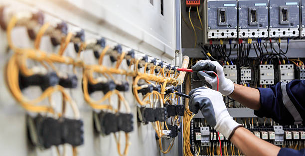 Professional Electrician technician working in King, NC